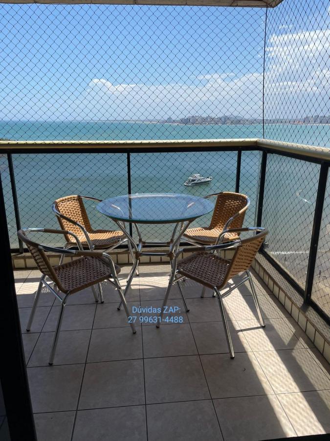 Apt Canto Nobre, Frente Total Para O Mar, 4 Quartos, Vaga De Garagem E Wi Fi Guarapari Eksteriør bilde